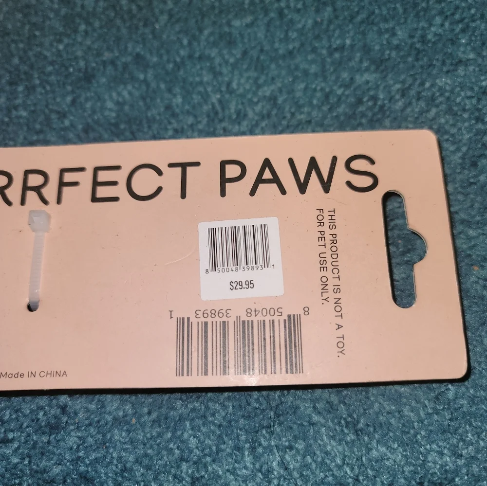 Bath & Body Works Blue Gingham Dog Collar Size Medium Preppy Puppy Purrfect Paws